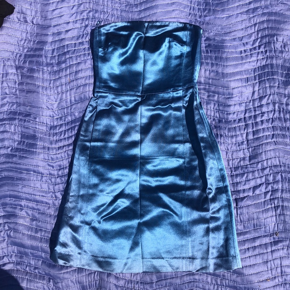 Teal dress